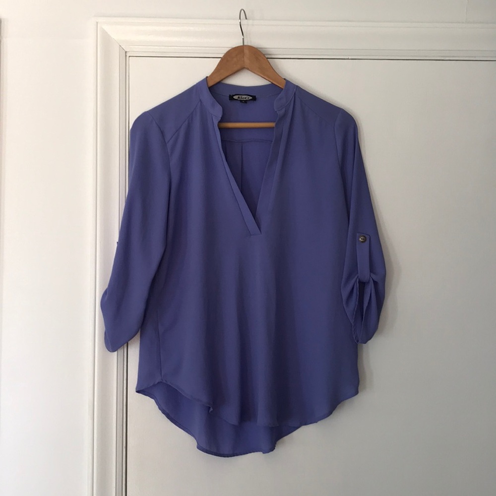 Lavender blouse